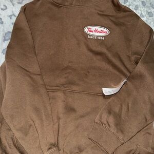 Tim Hortons Brown Men's Hoodie